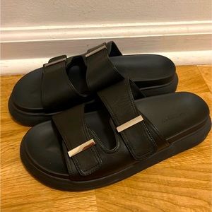 Tony Bianco black sandal